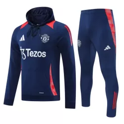Manchester United Hoodie Träningströjasats 2024/25 Navy Manchester United Hoodie Träningströjasats 2024/25 Navy