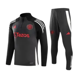 Manchester United Träningströjasats Quarter-Zip 2024/25 Grå Manchester United Träningströjasats Quarter-Zip 2024/25 Grå