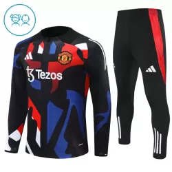 Manchester United Träningströjasats Quarter-Zip Barn 2024/25 Svart Manchester United Träningströjasats Quarter-Zip Barn 2024/25 Svart