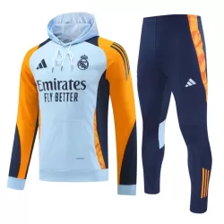 Real Madrid Hoodie Träningströjasats 2024/25 Blå Real Madrid Hoodie Träningströjasats 2024/25 Blå