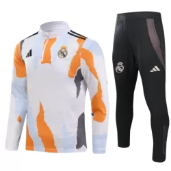 Real Madrid Träningströjasats Quarter-Zip 2024/25 Vit Real Madrid Träningströjasats Quarter-Zip 2024/25 Vit