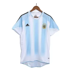 Argentina 2004-05 Fotbollströja Hemma Retro Argentina 2004-05 Fotbollströja Hemma Retro