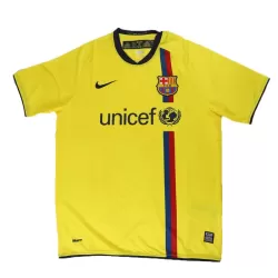 Barcelona 2008-09 Fotbollströja Borta Retro Barcelona 2008-09 Fotbollströja Borta Retro