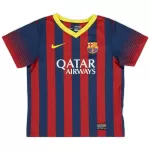 Barcelona 2013-14 Fotbollströja Hemma Retro