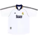 Real Madrid 1998-00 Fotbollströja Hemma Retro