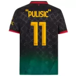 AC Milan Christian Pulisic 11 Fotbollströja Fjärde 2024/25