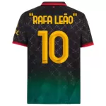 AC Milan Rafael Leao 10 Fotbollströja Fjärde 2024/25