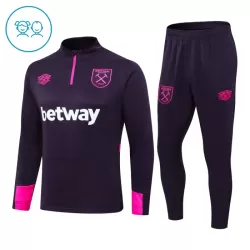 West Ham United Träningströjasats Quarter-Zip Barn 2024/25 West Ham United Träningströjasats Quarter-Zip Barn 2024/25