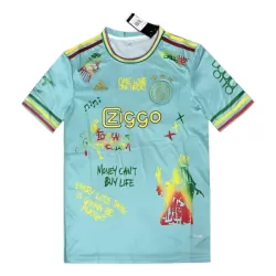 Ajax Amsterdam x Bob Marley Fotbollströja 2024/25 Blå Ajax Amsterdam x Bob Marley Fotbollströja 2024/25 Blå