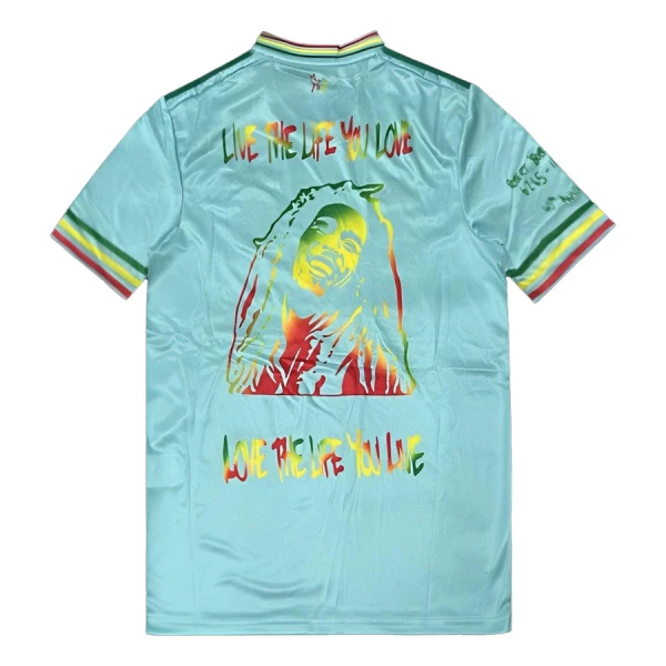 Ajax Amsterdam x Bob Marley Fotbollströja 2024/25 Blå