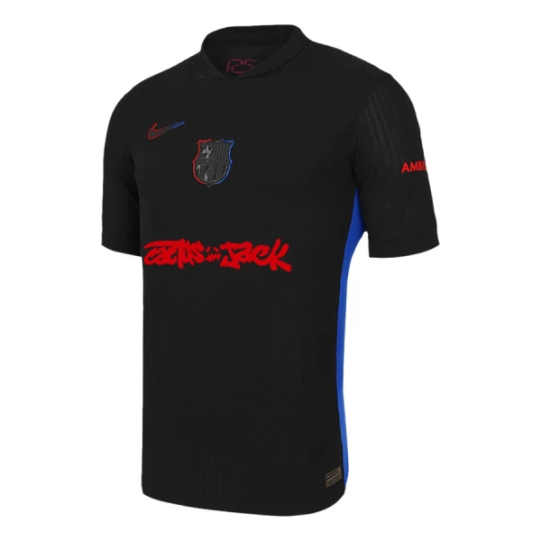 FC Barcelona x Travis Scott Fotbollströja Borta 2024/25 FC Barcelona x Travis Scott Fotbollströja Borta 2024/25