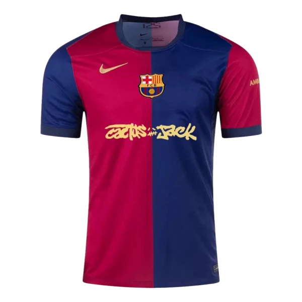 FC Barcelona x Travis Scott Fotbollströja Hemma 2024/25 FC Barcelona x Travis Scott Fotbollströja Hemma 2024/25