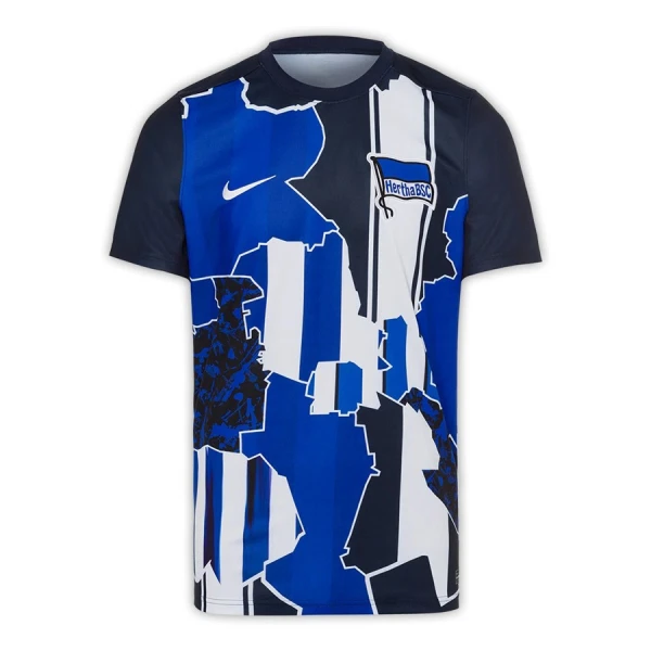 Hertha BSC Pre-Match Fotbollströja 2024/25 Hertha BSC Pre-Match Fotbollströja 2024/25