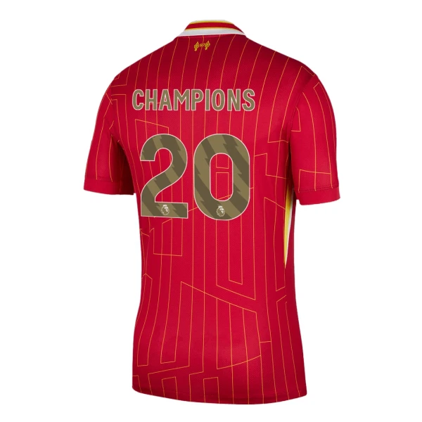 Liverpool Champions 20 Fotbollströja Hemma 2024/25