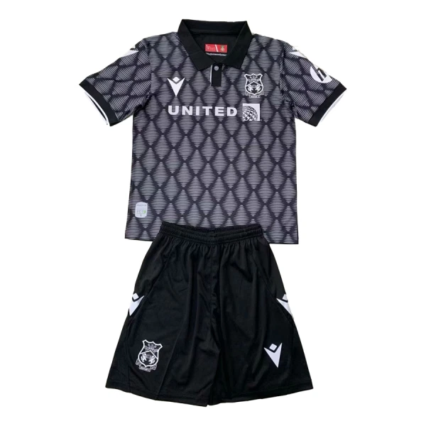 Wrexham Fotbollströja Barn Borta 2024/25 Wrexham Fotbollströja Barn Borta 2024/25