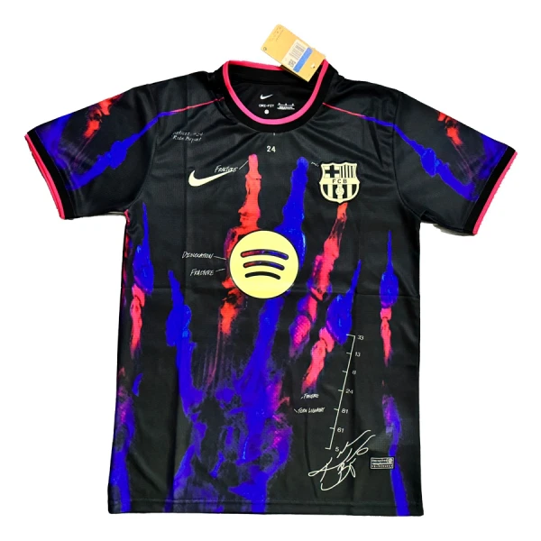 Barcelona Fotbollströja 2025/26 Svart - Speciell Barcelona Fotbollströja 2025/26 Svart - Speciell