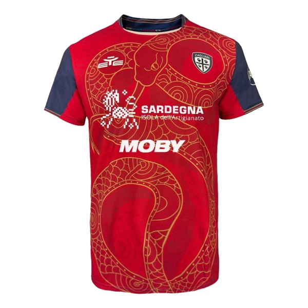 Cagliari Calcio Fotbollströja 2024/25 - Speciell Cagliari Calcio Fotbollströja 2024/25 - Speciell