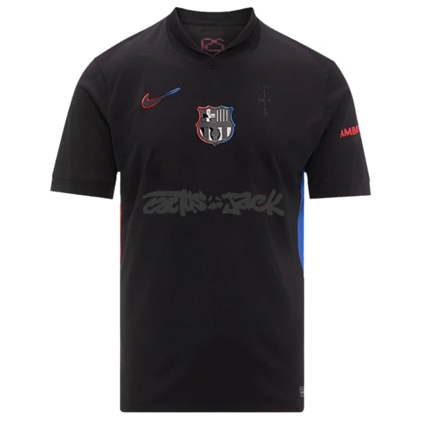 FC Barcelona x Travis Scott Fotbollströja Borta 2024/25 FC Barcelona x Travis Scott Fotbollströja Borta 2024/25