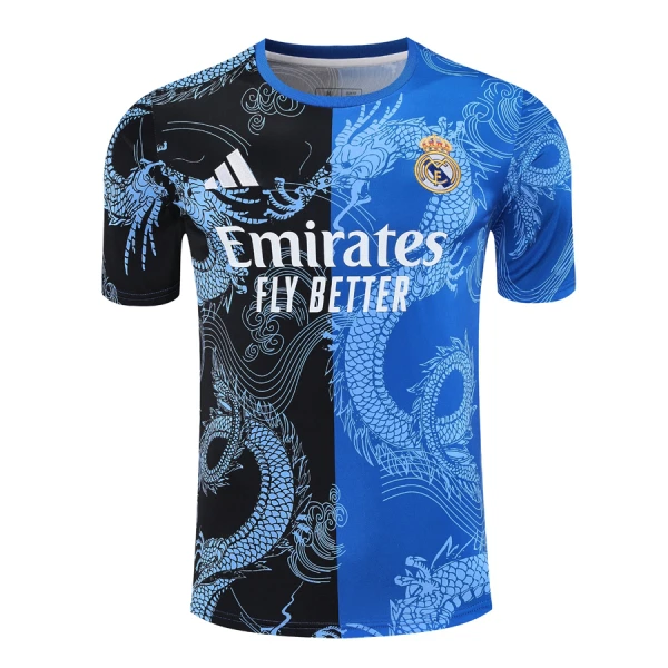 Real Madrid Fotbollströja 2024/25 Dragon Blå Real Madrid Fotbollströja 2024/25 Dragon Blå