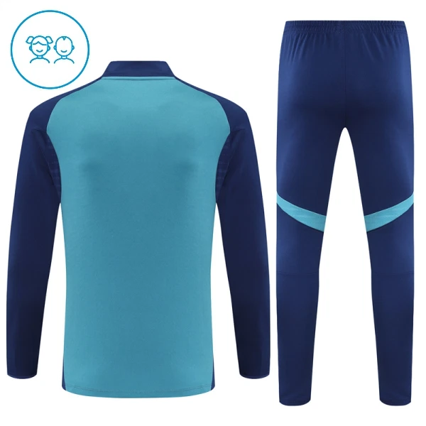 Arsenal Träningströjasats Quarter-Zip Barn 2025/26 Blå