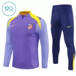 Atlético Madrid Träningströjasats Quarter-Zip Barn 2025/26 Lila