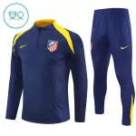 Atlético Madrid Träningströjasats Quarter-Zip Barn 2025/26 Navy