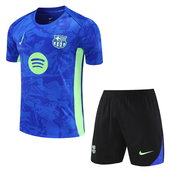 Barcelona Pre-Match Fotbollströja Barn 2024/25 Barcelona Pre-Match Fotbollströja Barn 2024/25
