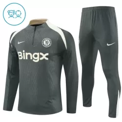 Chelsea Träningströjasats Quarter-Zip Barn 2025/26 Grå Chelsea Träningströjasats Quarter-Zip Barn 2025/26 Grå