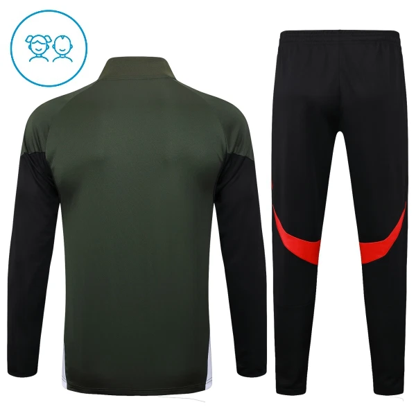 FC Bayern München Träningströjasats Quarter-Zip Barn 2025/26 Grön