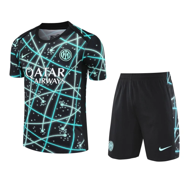 Inter Milan Tränings tröjor Barn 2025/26 Inter Milan Tränings tröjor Barn 2025/26