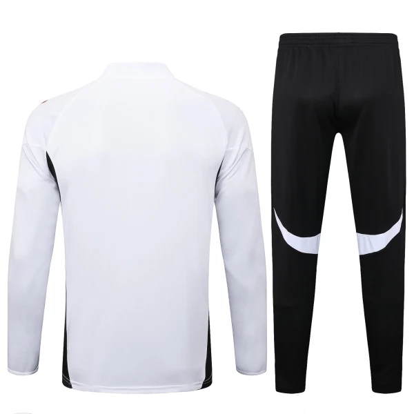 Liverpool Träningströjasats Quarter-Zip 2025/26 Vit