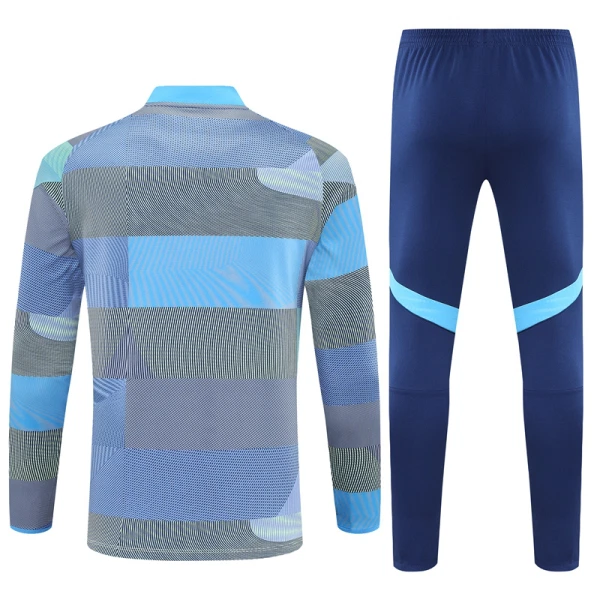 Real Madrid Träningströjasats Quarter-Zip 2025/26 Blå