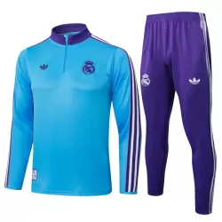 Real Madrid Träningströjasats Quarter-Zip 2025/26 Blå Real Madrid Träningströjasats Quarter-Zip 2025/26 Blå