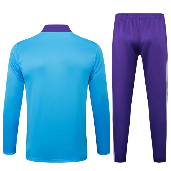 Real Madrid Träningströjasats Quarter-Zip 2025/26 Blå