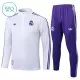 Real Madrid Träningströjasats Quarter-Zip Barn 2025/26 Vit Real Madrid Träningströjasats Quarter-Zip Barn 2025/26 Vit