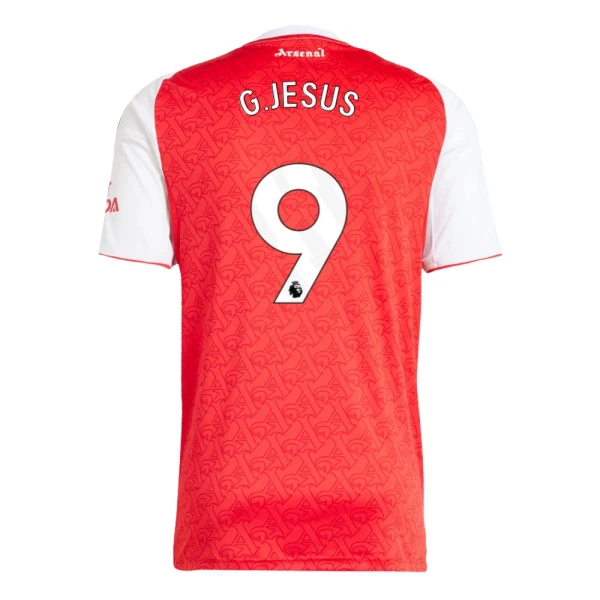 Arsenal G. Jesus 9 Fotbollströja Hemma 2025/26 Arsenal G. Jesus 9 Fotbollströja Hemma 2025/26