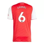 Arsenal Gabriel 6 Fotbollströja Hemma 2025/26