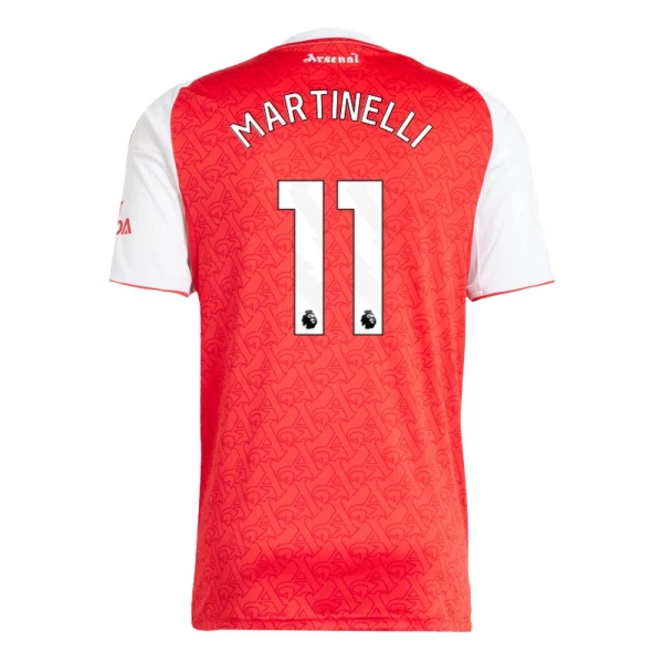 Arsenal Martinelli 11 Fotbollströja Hemma 2025/26 Arsenal Martinelli 11 Fotbollströja Hemma 2025/26