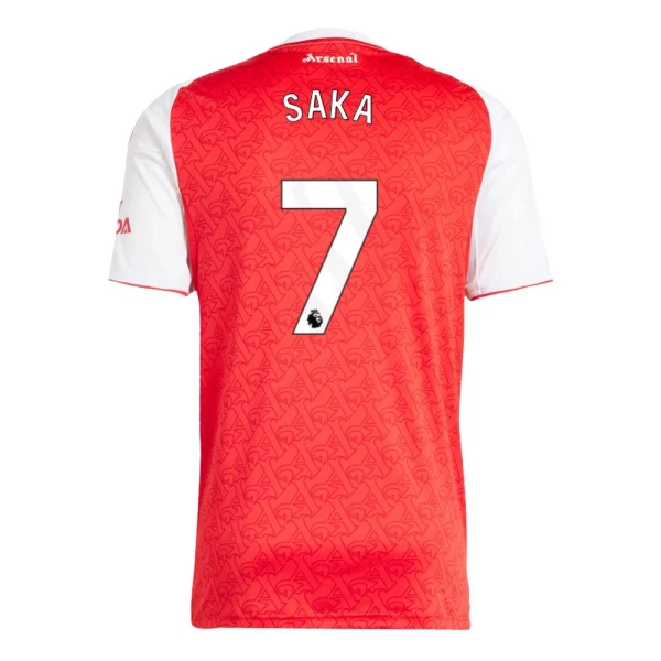 Arsenal Saka 7 Fotbollströja Hemma 2025/26 Arsenal Saka 7 Fotbollströja Hemma 2025/26