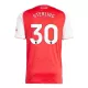 Arsenal Sterling 30 Fotbollströja Hemma 2025/26 Arsenal Sterling 30 Fotbollströja Hemma 2025/26