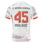 FC Bayern München Aleksandar Pavlovic 45 Fotbollströja Borta 2025/26