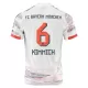 FC Bayern München Joshua Kimmich 6 Fotbollströja Borta 2025/26 FC Bayern München Joshua Kimmich 6 Fotbollströja Borta 2025/26