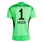 FC Bayern München Neuer 1 Målvakt Fotbollströja 2025/26 Grön