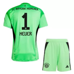 FC Bayern München Neuer 1 Målvakt Fotbollströja Barn 2025/26 Grön FC Bayern München Neuer 1 Målvakt Fotbollströja Barn 2025/26 Grön