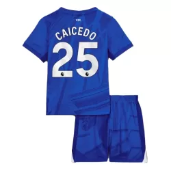 Chelsea Caicedo 25 Fotbollströja Barn Hemma 2025/26 Chelsea Caicedo 25 Fotbollströja Barn Hemma 2025/26