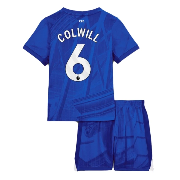 Chelsea Colwill 6 Fotbollströja Barn Hemma 2025/26 Chelsea Colwill 6 Fotbollströja Barn Hemma 2025/26