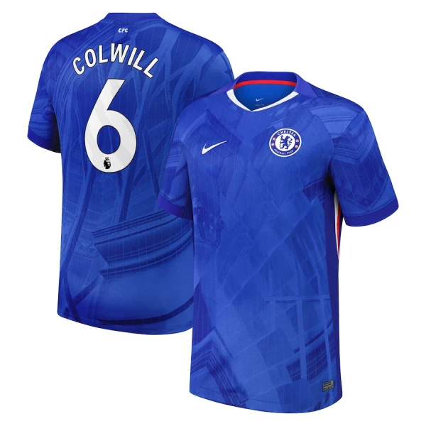 Chelsea Colwill 6 Fotbollströja Hemma 2025/26 Chelsea Colwill 6 Fotbollströja Hemma 2025/26