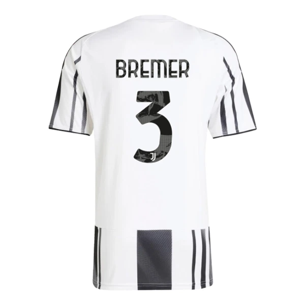 Juventus Bremer 3 Fotbollströja Hemma 2025/26 Juventus Bremer 3 Fotbollströja Hemma 2025/26