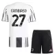 Juventus Cambiaso 27 Fotbollströja Barn Hemma 2025/26 Juventus Cambiaso 27 Fotbollströja Barn Hemma 2025/26