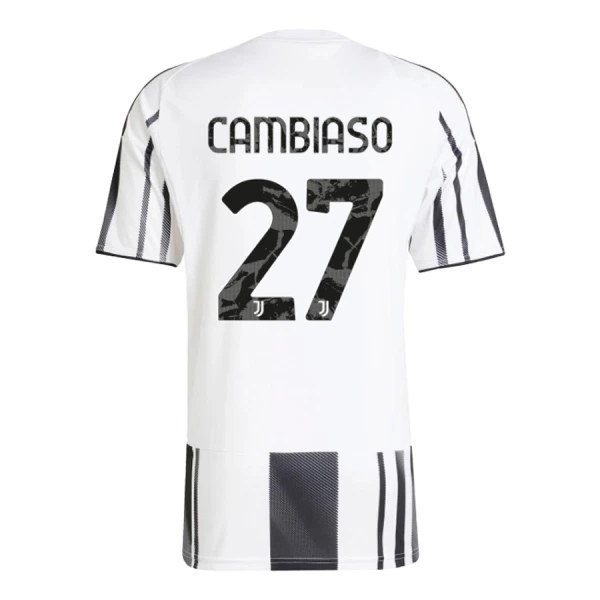 Juventus Cambiaso 27 Fotbollströja Hemma 2025/26 Juventus Cambiaso 27 Fotbollströja Hemma 2025/26